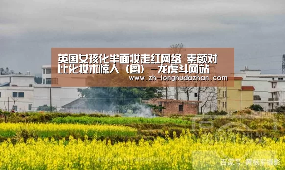 英国女孩化半面妆走红网络 素颜对比化妆术惊人(图)-龙虎斗网站(图2) 龙虎斗网站